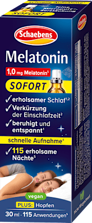 SchaebensMelatonin Sofort-Spray, 30 mlNahrungsergänzungsmittel