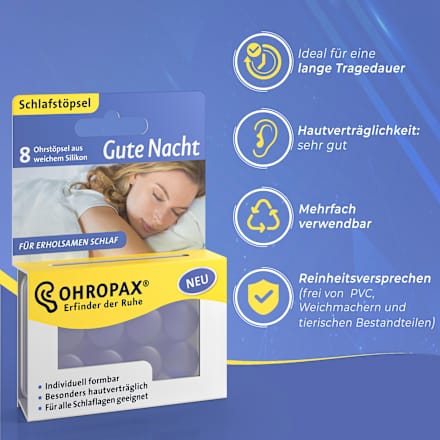 Ohrstöpsel Gute Nacht Ohropax