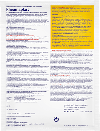 Wärmepflaster Rheumaplast