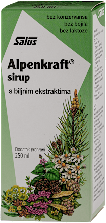 Alpenkraft sirup s biljnim ekstraktima Salus