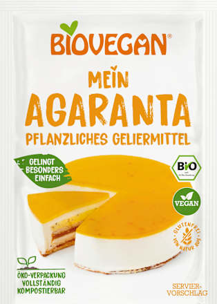 Agaranta, pflanzliches Geliermittel BIOVEGAN