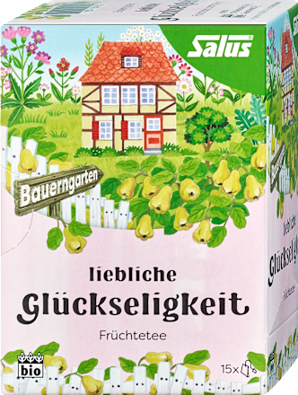 Früchtetee Bauerngarten Liebliche Glückseeligkeit Salus