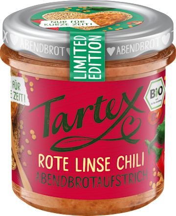 Brotaufstrich Rote Linsen Chili Tartex