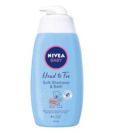 Шампоан за коса и тяло NIVEA BABY