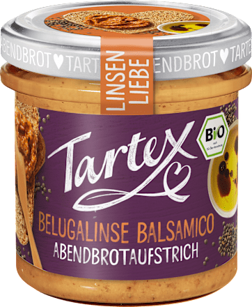 Brotaufstrich, Belugalinse Balsamico Tartex