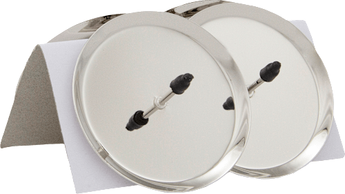 Kerzenhalter für den Adventskranz, silber Dekorieren & Einrichten