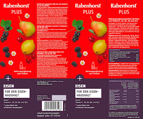 Direktsaft Eisen Plus Rabenhorst
