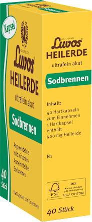 Heilerde ultrafein akut Hartkapseln Luvos Heilerde