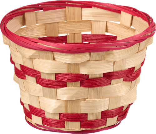 Osterkorb, klein, rund (14,5x9 cm) Dekorieren & Einrichten