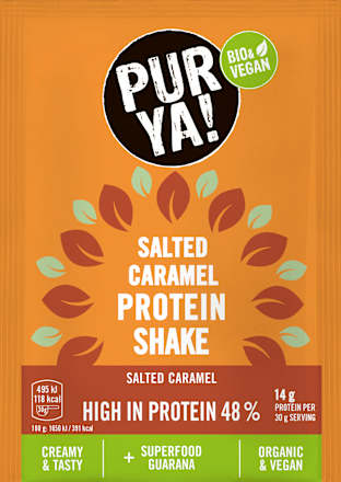 Proteinpulver 48% Salted Caramel mit Guarana PURYA!