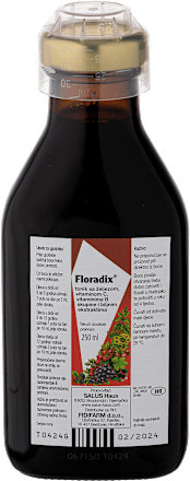 Tonik sa željezom,  vitaminom C, vitaminima B skupine i biljnim ekstraktima Salus