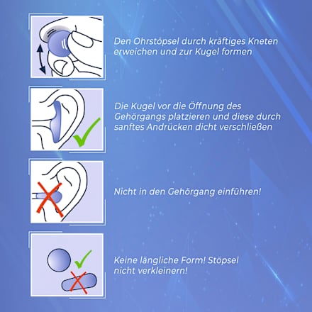 Ohrstöpsel Gute Nacht Ohropax