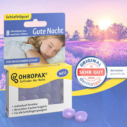 Ohrstöpsel Gute Nacht Ohropax