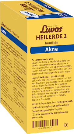 Heilerde 2 hautfein äußerlich Pulver Luvos Heilerde
