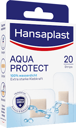 Pflaster Strips Aqua Protect wasserdicht Hansaplast
