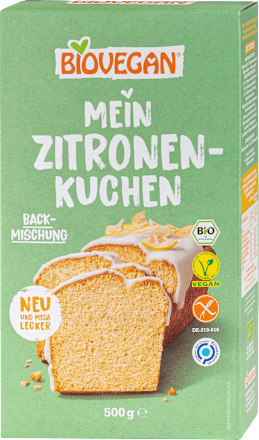 Backmischung Zitronenkuchen BIOVEGAN