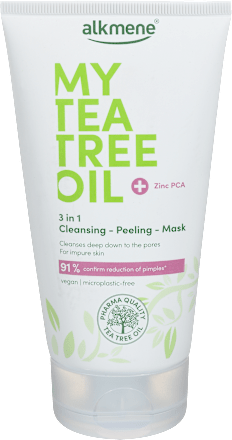 Čistilo, piling in maska za obraz 3v1 My Tea Tree Oil alkmene