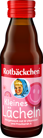 Saft Kleines Lächeln Probiergröße Rotbäckchen