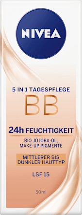 Getönte Tagescreme Essentials 5in1 BB Mittel/Dunkel NIVEA