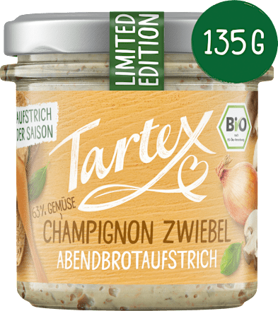 Brotaufstrich, Champignon Zwiebel Tartex