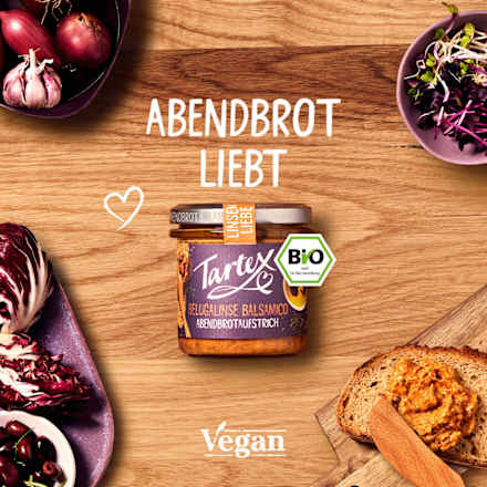 Brotaufstrich, Belugalinse Balsamico Tartex
