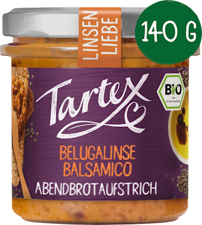 Brotaufstrich, Belugalinse Balsamico Tartex