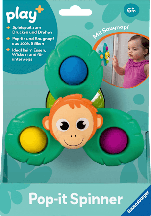 Pop-it Spinner play+ Affe Ravensburger
