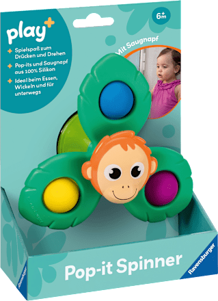 Pop-it Spinner play+ Affe Ravensburger