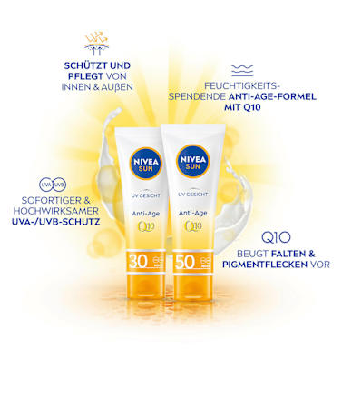 Sonnencreme Gesicht Anti Age LSF 30 NIVEA SUN