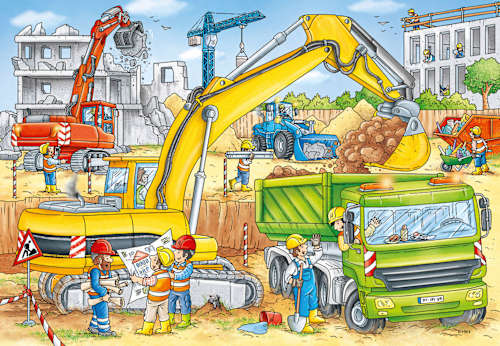 Puzzle Baustelle Ravensburger