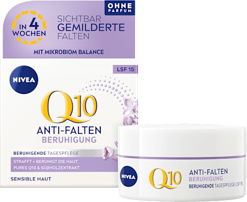 Anti Falten Gesichtscreme Q10 Beruhigend LSF 15 NIVEA