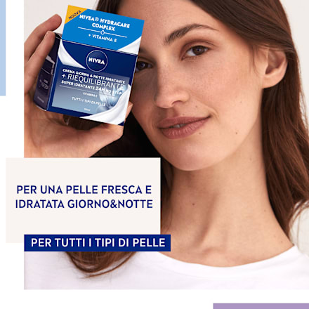 Crema giorno e notte rigenerante 24h idratazione NIVEA