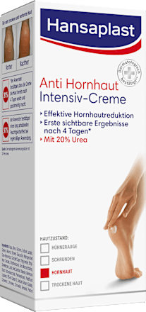 Fußcreme Anti Hornhaut intensiv 20 % Urea Hansaplast
