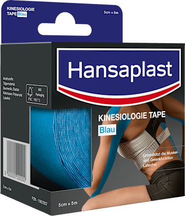 Kinesiologie Tape blau, 1 Rolle Hansaplast