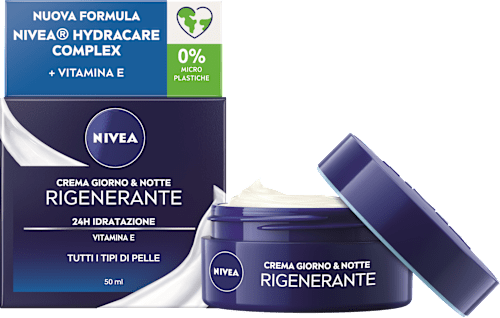 Crema giorno e notte rigenerante 24h idratazione NIVEA