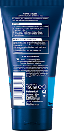 Craft Stylers Definierendes Styling Gel NIVEA MEN