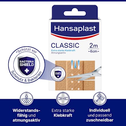 Pflaster Classic (6 cm x 10 cm) Hansaplast