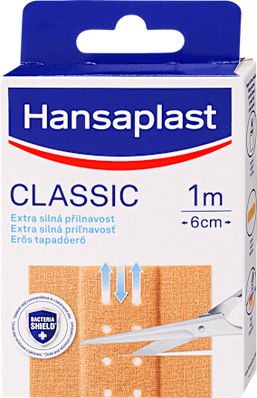 Classic sebtapasz 1mx6cm Hansaplast