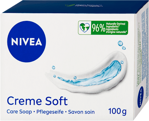 Creme Soft krémové tuhé mýdlo NIVEA