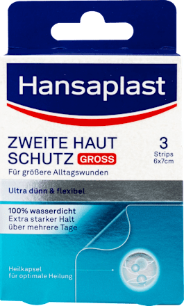 Pflaster Zweite Haut Schutz Groß  Hansaplast