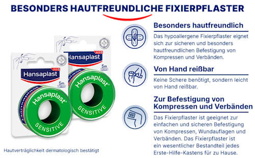 Fixierpflaster Sensitive Hansaplast