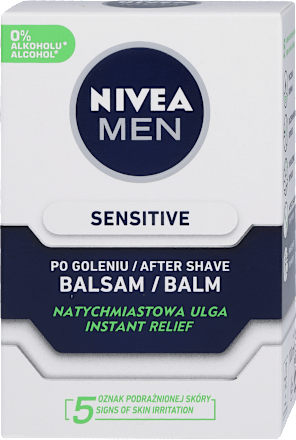 Łagodzący balsam po goleniu Sensitive NIVEA MEN