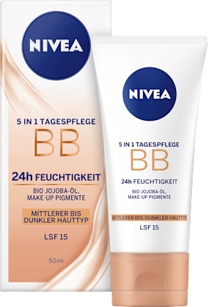 Getönte Tagescreme Essentials 5in1 BB Mittel/Dunkel NIVEA
