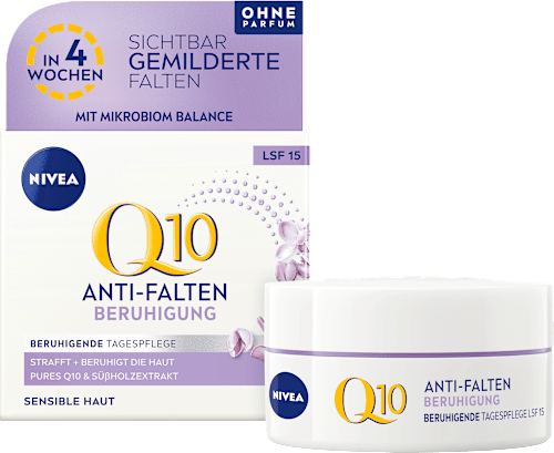 Anti Falten Gesichtscreme Q10 Beruhigend LSF 15 NIVEA