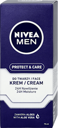 Nawilżający krem do twarzy Protect & Care  NIVEA MEN