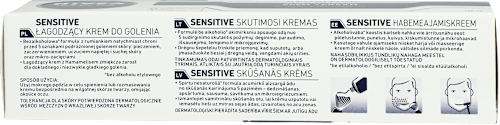 Krem łagodzący do golenia Sensitive NIVEA MEN
