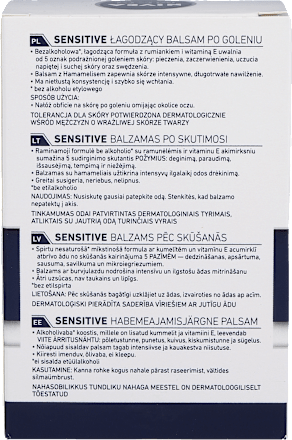 Łagodzący balsam po goleniu Sensitive NIVEA MEN