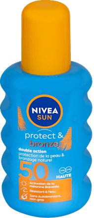 Слънцезащитен спрей Protect&Bronze SPF 50+ NIVEA SUN