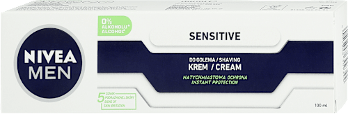 Łagodzący krem do golenia Sensitive NIVEA MEN