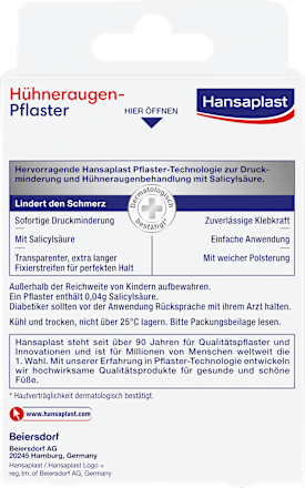 Hühneraugenpflaster Hansaplast